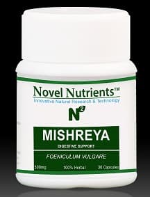 Mishreya -Foeniculum vulgare- 500 mg Capsules
